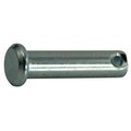 Midwest Fastener 1/4" x 1" Zinc Plated Steel Single Hole Clevis Pins 1 12PK 34711